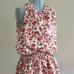 DO+BE Sleeveless Leopard Print Mini Dress